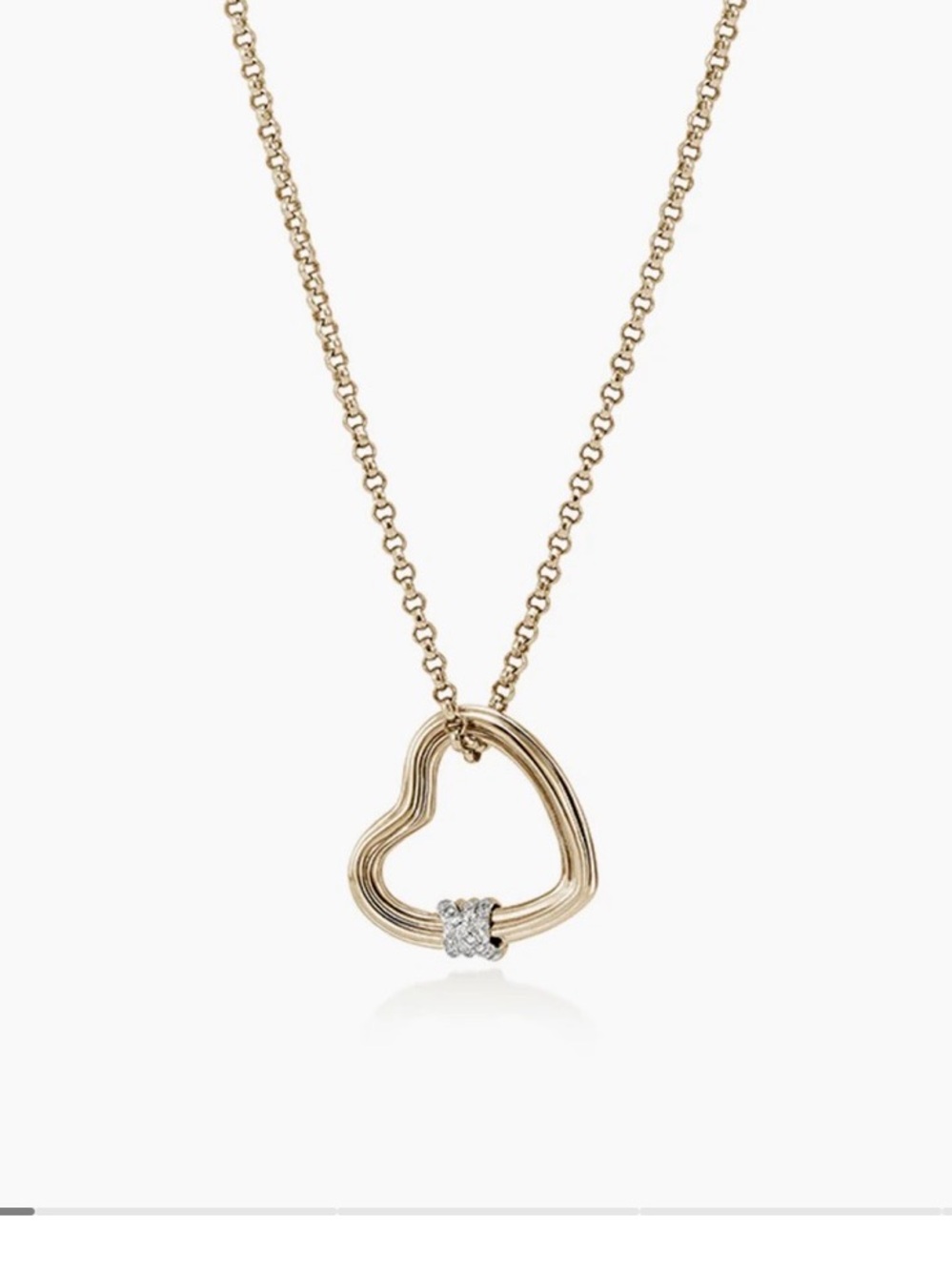 John Hardy 14k Yellow Gold Diamond Necklace New. Retail price $3000